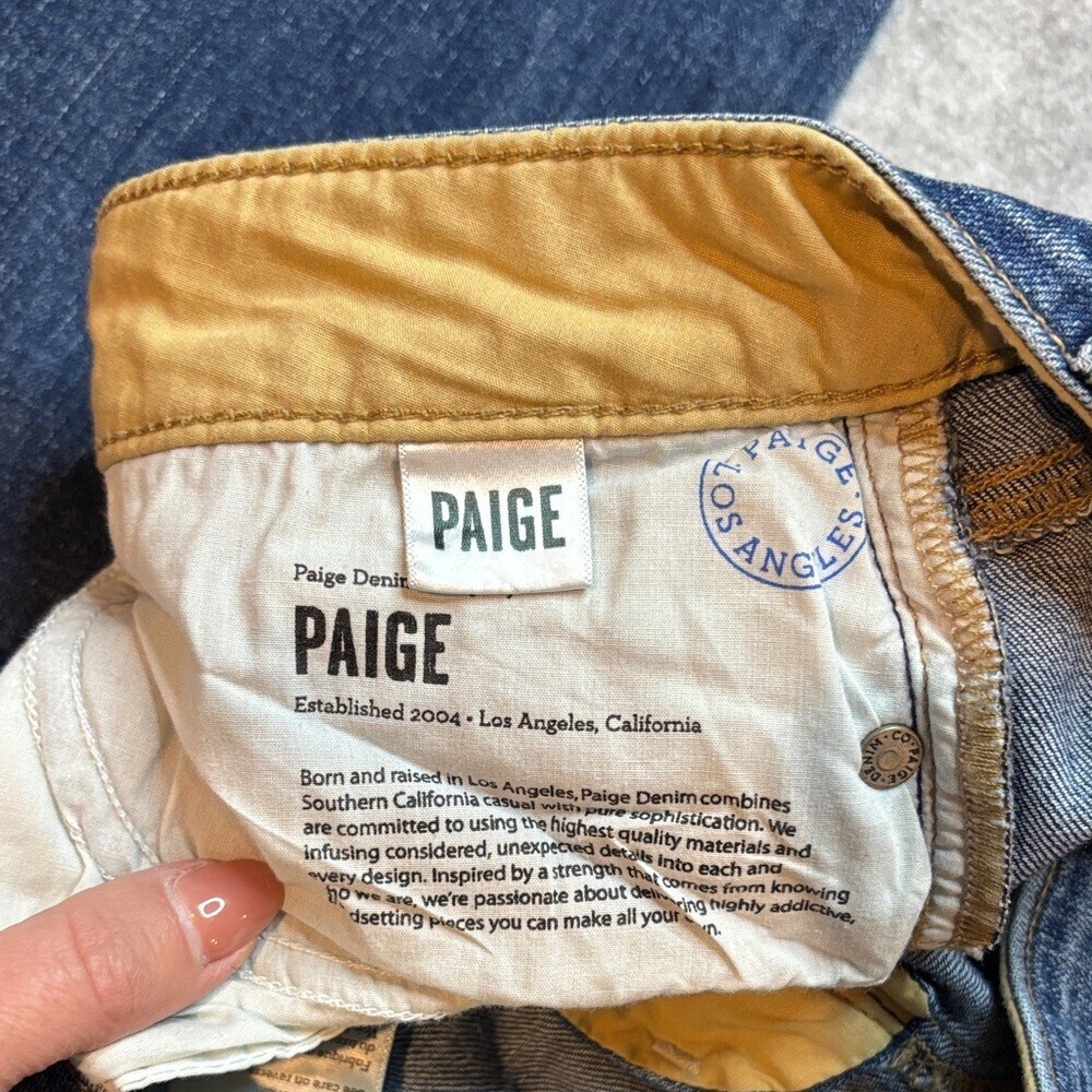 π PAIGE Jimmy Jimmy Skinny β Tiger Lily β Size 31 π - Picture 13 of 16